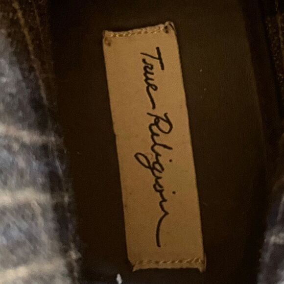 True Religion Mens Chukka Leather Ankle Boot Shoe Sz 11.5 With Box - Picture 10 of 10